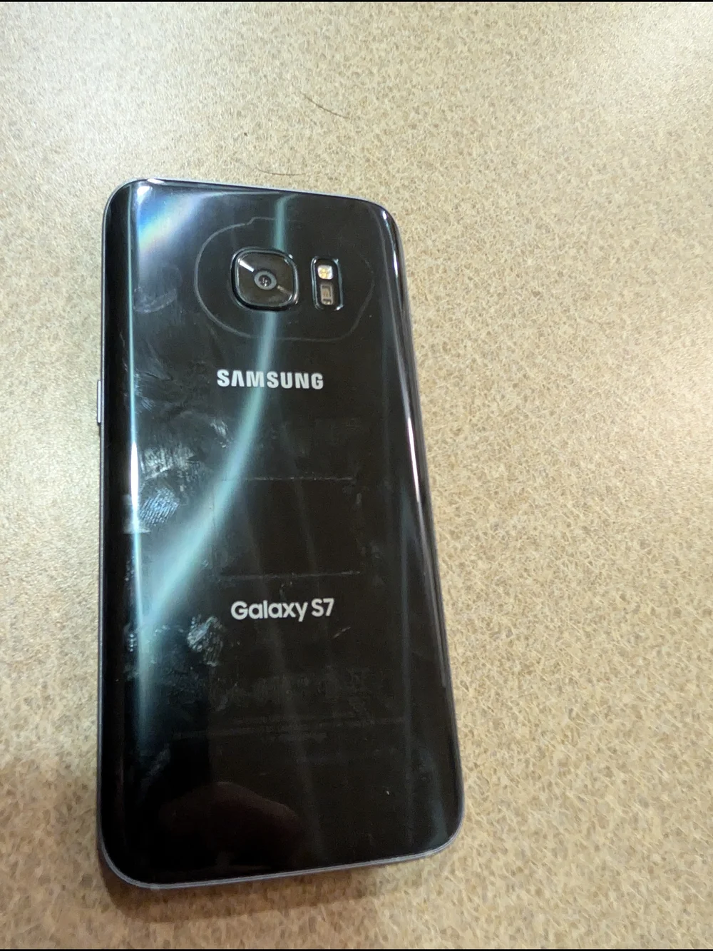 Samsung Black Android Smartphone with Touchscreen Display